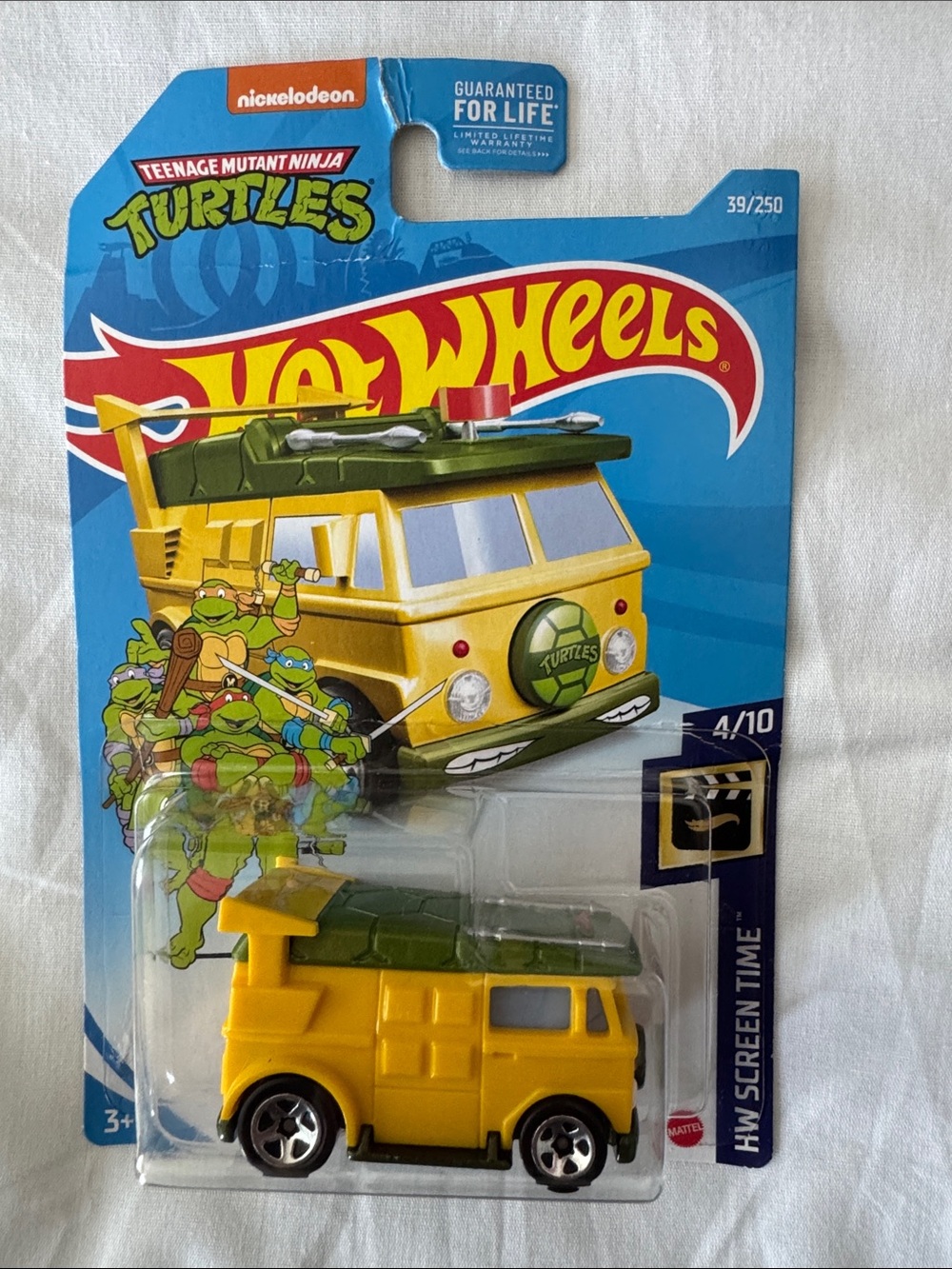Hot Wheels Teenage Mutant Ninja Turtles Party Wagon 39/250 HW Screen Time New